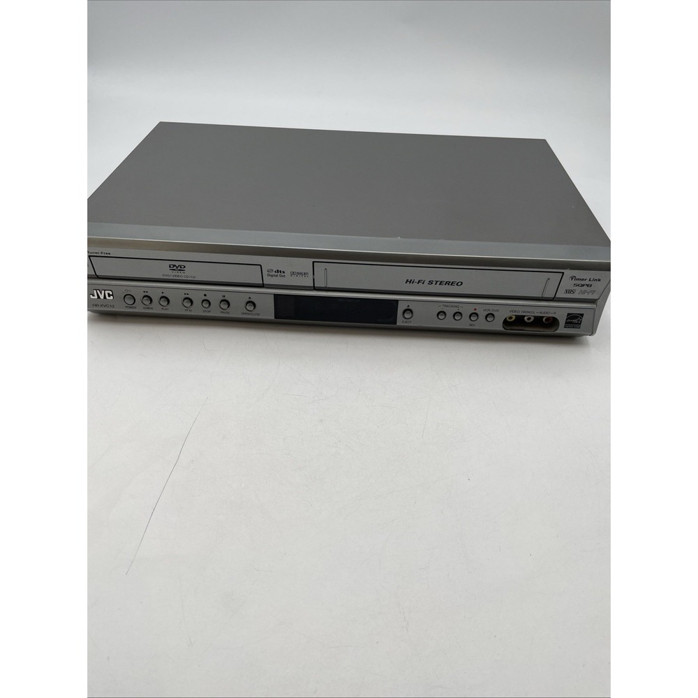 JVC HR-XVC12S DVD & VCR Combo Recorder Player NO REMOTE Tested Works Fine